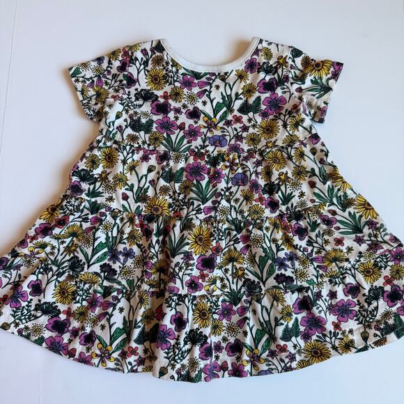 Hanna Andersson Wildflower Twirl Power Dress 80cm 18-24m - Picture 7 of 7